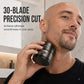 ⚡ 50% RABATT NU! 🪒 2-i-1 smart elektrisk skallig rakapparat och skäggtrimmer – digital display, 30-blad & 360° flytande huvud – perfekt för jämn och skonsam rakning 💈✨