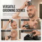 ⚡ 50% RABATT NU! 🪒 2-i-1 smart elektrisk skallig rakapparat och skäggtrimmer – digital display, 30-blad & 360° flytande huvud – perfekt för jämn och skonsam rakning 💈✨