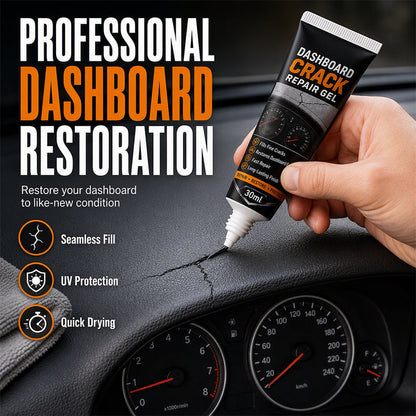 🧰 50% RABATT NU! Professionell reparationsgel för bilinstrumentbräda – fyller sprickor, matchar färg & skyddar mot framtida skador – perfekt för plast, vinyl och syntetläder 🚗✨