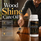 🔥50% RABATT NU! Wood Shine skötselolja – ger näring, återställer glans & framhäver träets naturliga skönhet – perfekt för möbler, golv och inredningsdetaljer ✨🪑