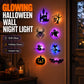 🎃 50% RABATT NU! Halloween Glow in Dark Wall Stickers – 3D-silhuetter, självhäftande & lyser i mörkret – perfekt för fester, sovrum och entréer 🦇✨