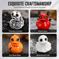 🎃 50% RABATT NU! Spooky Duck Decor – handmålade resinankor – lekfulla, kusliga & perfekta för Halloween‑dekoration, DIY‑projekt och skrivbordspynt 🦆✨