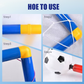 2-in-1 Kids Sports Set with Football Goal, Basketball Stand, 2 Balls & Pump