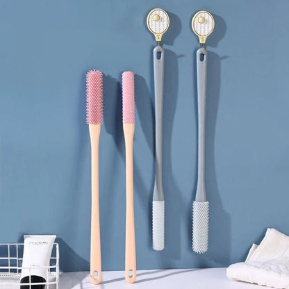 🦶 50% RABATT NU! Långskaftad rengöringsborste för fötter – når mellan tårna, skonsam & ergonomisk – perfekt för duschen, resan och daglig fotvård 🚿✨