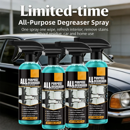 🧼 50% RABATT NU! Allrengöringsspray för avfettning – kraftfull mot inbränt fett, citrusdoft & familjesäker – perfekt för kök, bil och hela hemmet 🍋✨