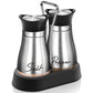 🐧 50 % RABATT NU! 🧂 Salt- och pepparkarsset med pingvindesign – söt form, 304 rostfritt stål & precisionslock – perfekt för matbordet 🍽️