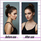 🧶 50% RABATT NU! Messy Bun Hair Scrunchie – omedelbar volym, naturlig look & bekväm passform – perfekt för vardag, fest och träning 💇‍♀️✨