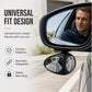🚗 50% RABATT NU! Dubbelsidig dödvinkelsspegel för bilens backspegel – utökar synfältet, eliminerar blinda fläckar & kristallklar reflektion – perfekt för säkra filbyten och parkering 🔄✨