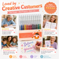 🎨 50% RABATT NU! Retractable Glitter Gel Pen Set – livfullt glitterbläck, snabbtorkande & tunn spets – perfekt för journaling, teckning och kreativa projekt ✨🖊️