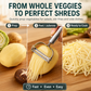 🥔 50% RABATT NU! 2-in-1 Stainless Steel Peeler and Julienne Slicer – skalning & julienne i ett – rostfritt stål, ergonomiskt grepp & lätt att rengöra – perfekt för grönsaksförberedelser ✨🔪