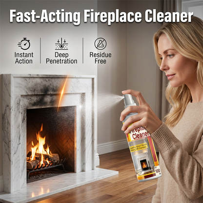 🔥 50% RABATT NU! Snabbverkande rengöring för öppen spis – snabb sotborttagning, sprayapplicering & skonsam formula – perfekt för tegel, sten och glas 🧹✨
