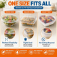 🥗 50% RABATT NU! Disposable Elastic Food Bowls Covers – livsmedelsklassig säkerhet, överlägsen elasticitet & fräschhetsförslutning – perfekt för matförvaring i kylskåp och mikro ✨🧊