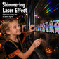 🎃 50% RABATT NU! Halloween Holographic Laser Ghost Border Sticker – bländande spökdesign, regnbågsskimmer & 5 meter – perfekt för klassrum, hem och fönster 👻✨