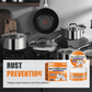 🧹 50% RABATT NU! Multipurpose Rust & Stain Cleaning Paste – kraftfull mot rost & fläckar, skadar inte ytor & lätt att applicera – perfekt för kök, badrum och garage ✨🧽