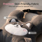 🚗 50% RABATT NU! Children's H-Shaped Car Travel Pillow – ergonomisk H-form, integrerat bältesspår & mjuk plysch – perfekt för bilresor och barnets komfort 🐻✨
