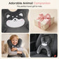 🚗 50% RABATT NU! Children's H-Shaped Car Travel Pillow – ergonomisk H-form, integrerat bältesspår & mjuk plysch – perfekt för bilresor och barnets komfort 🐻✨