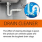 🧹 50% RABATT NU! Multi-Use Powerful Anti-Clog Drain Cleaner – effektiv rengöring, bakterieavdödning & miljövänlig – perfekt för kök, badrum och avlopp 🚿✨