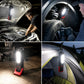 📢 50 % RABATT NU! 🔦 Uppladdningsbar COB LED-Arbetslampa med Magnetbas – Handsfree Belysning – perfekt för bilreparationer, camping och nödlägen ✨