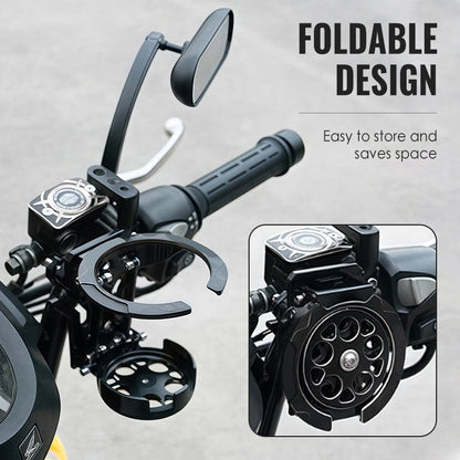 🚲 50% RABATT NU! ✨ Roterande flaskhållare för cykel – vikbar, 360° rotation & fallskydd – perfekt för cykling, scooter, vagn och vandring 💧