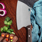 🔪 50% RABATT NU! High Grade Stainless Steel Kitchen Knife – premiumblad, ergonomiskt trähandtag & mångsidig skärprestanda – perfekt för professionella kockar och hemmakockar 🍳✨