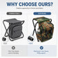 🪑 50% RABATT NU! Portable Folding Chair Backpack – 2-i-1 hopfällbar stol med 10L ryggsäck – perfekt för camping, vandring och fiske 🎒✨