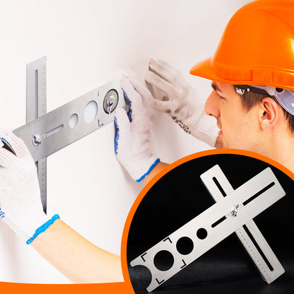 🔧 50% RABATT NU! 📐 Hålfixeringsverktyg för keramiska plattor – justerbar rostfri stålpositionerare – perfekt för precisionsborrning i kakel, keramik och natursten 🛠️✨