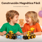 🎄 50% RABATT NU! 🚜 Magnetiskt fordonsbyggset – bygg, lek & lär – perfekt julklapp för små byggare från 3 år 🧲✨