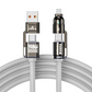 ⚡ 50% RABATT NU! ⚡ Högpresterande 4-i-1 snabbladdningskabel – 240W effekt, intelligent chip & slitstark silikon – perfekt för bärbara datorer, telefoner och alla moderna enheter 🔌✨