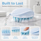 🧴🔥Köp 1 få 1 gratis 💆‍♀️ Silicone Scalp Massage Shampoo Brush – ergonomisk design, djuprengöring & lugnande massage – perfekt för en frisk och ren hårbotten ✨🛁