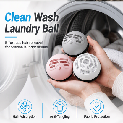 🧺 50% RABATT NU! ✨ 2-in-1 Washing Machine Lint Remover and Laundry Ball – anti-trassel, fångar djurhår & återanvändbar – perfekt för ömtåliga plagg och husdjur 🐾🧼