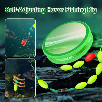 🎣 50% RABATT NU! 🔥 Självjusterande flytande fiskeset – flippande krokar, autohakning & ultrakänslig PE-lina – perfekt för sportfiske, mete och tuffa miljöer 🐟✨