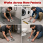 🧱 50% RABATT NU! 🔧 Galvanized Steel Floor Drain Tiling Ruler – en mall för flera storlekar, hållbar & exakt – perfekt för proffs och gör-det-själv-renoverare 🛠️✨