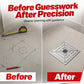 🧱 50% RABATT NU! 🔧 Galvanized Steel Floor Drain Tiling Ruler – en mall för flera storlekar, hållbar & exakt – perfekt för proffs och gör-det-själv-renoverare 🛠️✨