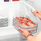 🍱 50% RABATT – TIDSBEGRÄNSAT! 👀 Klar Kyldosa med Lock – transparent sikt, stapelbar design & 3 storleksalternativ – organisera ditt kylskåp enkelt ✨🧊