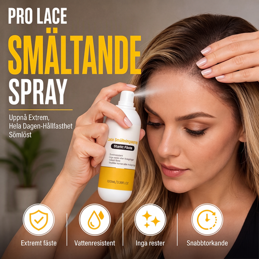 💁‍♀️ 50% RABATT NU! Strong Hold Lace Smältspray – håller lace-peruken säkert i 24 timmar, motstår värme & fukt – perfekt för en naturlig look och bekväm bärning 🧴✨