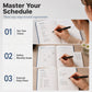 2027 Minimalistisk Daglig Planner Anteckningsbok