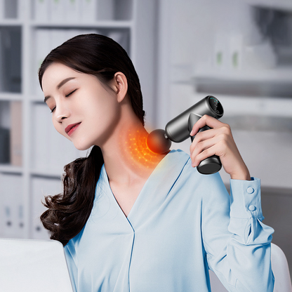 💆‍♂️ 50% RABATT NU! 💪 Portable Deep Tissue Massager Set – 12 mm djup penetration, AI-tryckkontroll & ultratyst motor – perfekt för muskelåterhämtning och avslappning 💆‍♀️✨