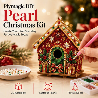 🎅 TIDIG JULKLAPP – 50% RABATT! 🎄 3D DIY Pärlkonst Jul Målningskit – glänsande pärlor, stressfri kreativitet & högkvalitativt – perfekt för julpyssel och heminredning ✨🎨