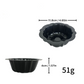 🍰 50% RABATT NU! 🎃 Mini pumpakaksform i kolstål – non-stick, jämn värmefördelning & professionell design – perfekt för individuella desserter och familjebak ✨🧁
