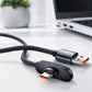 ⚡ 50% RABATT NU! 🎮 100W 90-graders snabbladdningskabel med Type-C – vinkelkontakt, flätad nylon & extrem hållbarhet – perfekt för gaming, laddning och vardagsbruk 🔌✨