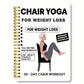 🧘‍♀️ 50% RABATT NU! 📘 Chair Yoga Spiral Notebook for Weight Loss – 30-dagarsplan, ledvänlig & steg-för-steg-vägledning – perfekt för seniorer, nybörjare och alla med begränsad rörlighet 🪑✨