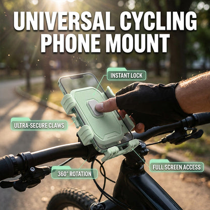 🚲 50% RABATT NU! 🏍️ Stable Bike Motorcycle Phone Holder – universellt fäste, snabblås & stötdämpning – perfekt för cykel, motorcykel och utomhusäventyr 📱✨