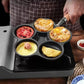 🍳 50% RABATT NU! 🥚 Stekpanna i Gjutjärn Non-stick för Ägg med 4/5-fack – flerfackig design, kemikaliefri non-stick & utmärkt värmehållning – perfekt för familjefrukostar och måltidsförberedelser ✨🥞