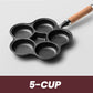 🍳 50% RABATT NU! 🥚 Stekpanna i Gjutjärn Non-stick för Ägg med 4/5-fack – flerfackig design, kemikaliefri non-stick & utmärkt värmehållning – perfekt för familjefrukostar och måltidsförberedelser ✨🥞