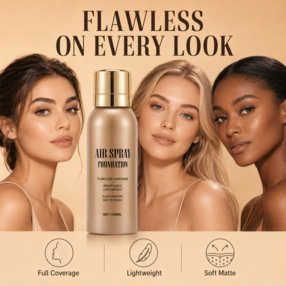 Waterproof Flawless Air Spray Foundation