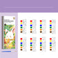 🎨 50% RABATT NU! ✨ Pocket Watercolor Painting Book for Kids – inbyggda pigment, rivbara sidor & bärbar design – perfekt för kreativ lek på språng 🖌️🌈
