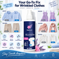 ✨ 50% RABATT NU! ✨ Wrinkle Releaser Spray för kläder – snabb skrynkellösning, resvänlig & uppfriskande doft – perfekt för resor, kontoret och hektiska dagar 👔💼