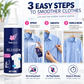 ✨ 50% RABATT NU! ✨ Wrinkle Releaser Spray för kläder – snabb skrynkellösning, resvänlig & uppfriskande doft – perfekt för resor, kontoret och hektiska dagar 👔💼