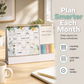 🗓️ 50% RABATT NU! ✨ 2027 Creative Desk Calendar with Sticky Notes – daglig planering, färgflikar & anteckningsutrymme – perfekt för en prydlig och inspirerande arbetsyta 📝