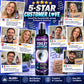 🥳 HOT SALE – 50% RABATT! 💞 10 000+ SÅLDA! Toalettrengöring för vattenlinjen – riktar sig mot svarta ringar, klängande formula & mindre skrubbning – perfekt för en ren och fräsch toalett ✨